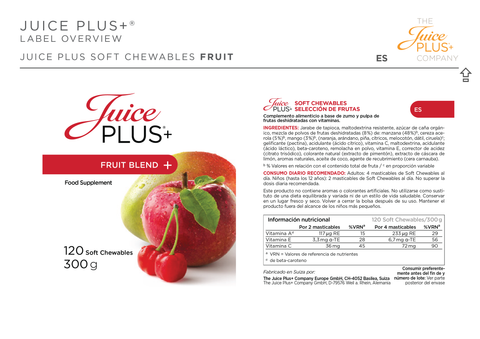 Fruit & Vegetable Blend Chewables (Healthy Starts 4-12)